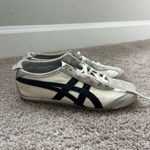 Onitsuka Tiger Cream Navy Mexico 66